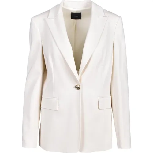 Eleganter Blazer mit Stretch-Material , Damen, Größe: M - pinko - Modalova