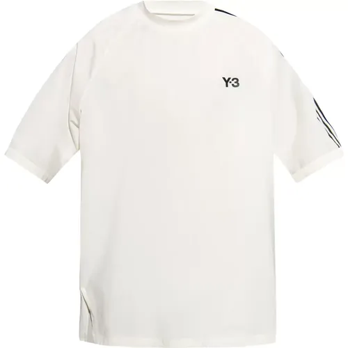 T-Shirt mit Logo , Herren, Größe: M - Y-3 - Modalova