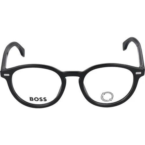 Stilvolle Brille Modell 1367 , Herren, Größe: 50 MM - Hugo Boss - Modalova