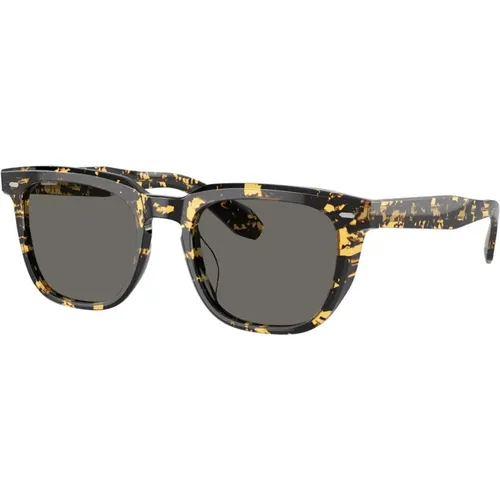 Vintage Inspired Square Sunglasses , unisex, Sizes: 52 MM - Oliver Peoples - Modalova