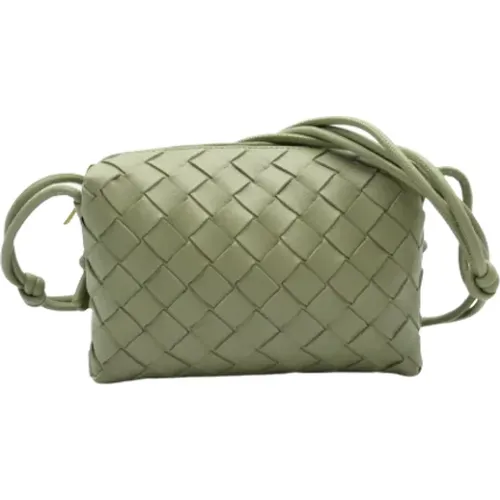 Pre-owned Leder schultertasche - Bottega Veneta Vintage - Modalova