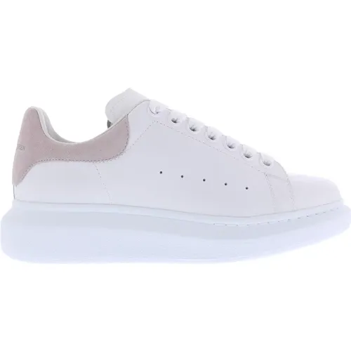 Oversized Leather Sneakers , female, Sizes: 2 UK, 7 UK, 7 1/2 UK, 8 UK, 2 1/2 UK, 6 1/2 UK - alexander mcqueen - Modalova