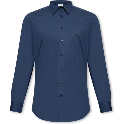 Shirt mit Logo , Herren, Größe: 4XL - ETRO - Modalova