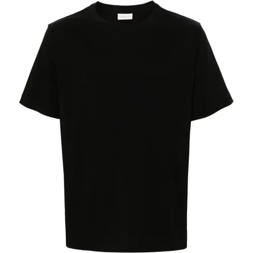 Schwarzes Hertz 9600 T-Shirt , Herren, Größe: S - Dries Van Noten - Modalova