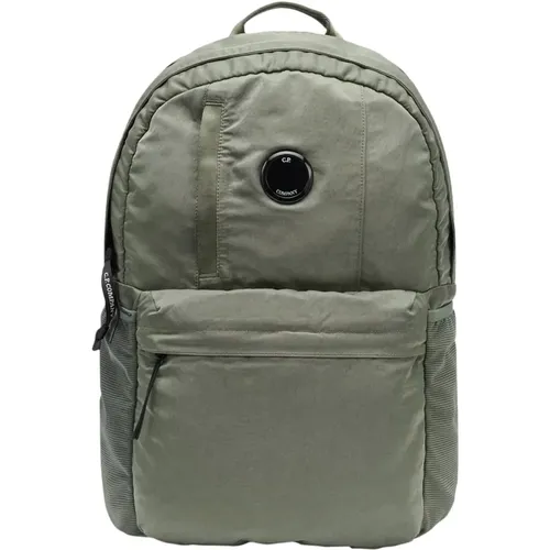 Satin Finish Unisex Backpack , unisex, Sizes: ONE SIZE - C.P. Company - Modalova