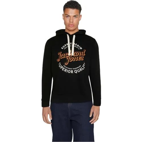 Kapuzenpullover , Herren, Größe: S - jack & jones - Modalova