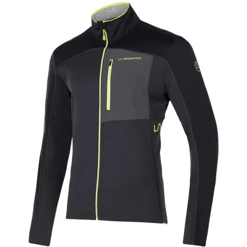Carbon/Lime Punch Elements Jacket , male, Sizes: S, L - la sportiva - Modalova