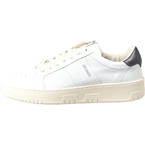 Leather Sneakers , male, Sizes: 8 UK - Saint Sneakers - Modalova