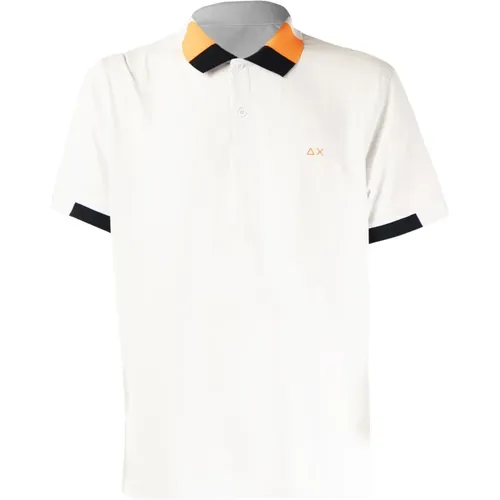 Timeless Polo Shirt , male, Sizes: 2XL - Sun68 - Modalova