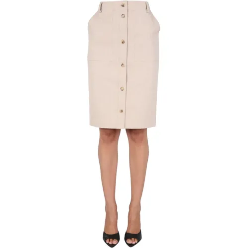 Afari Skirt , female, Sizes: S, XS - Moschino - Modalova