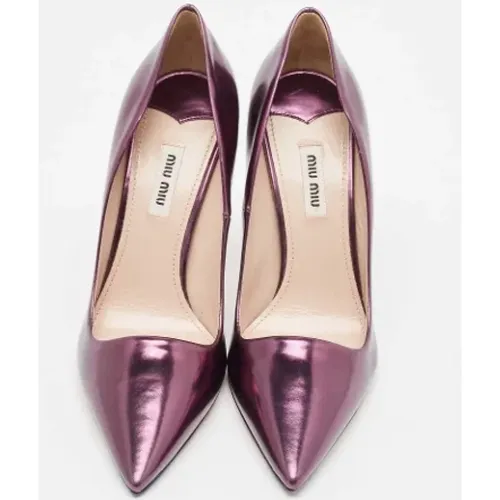 Pre-owned Leder heels - Miu Miu Pre-owned - Modalova