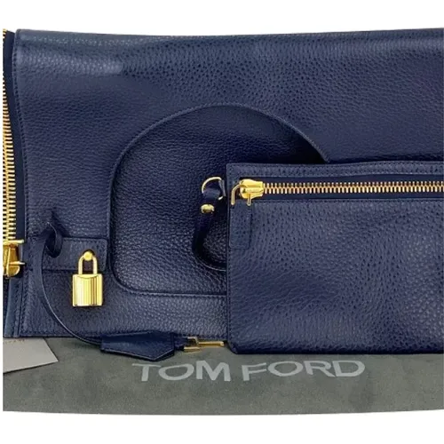 Pre-owned Leather handbags , female, Sizes: ONE SIZE - Tom Ford Pre-owned - Modalova
