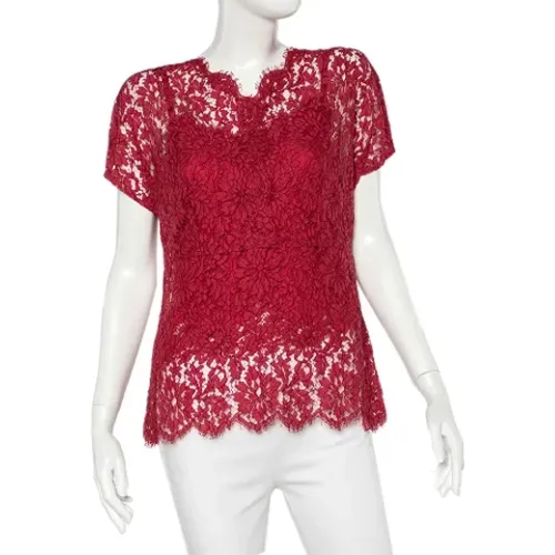 Pre-owned Lace tops , female, Sizes: L - Dolce & Gabbana Pre-owned - Modalova