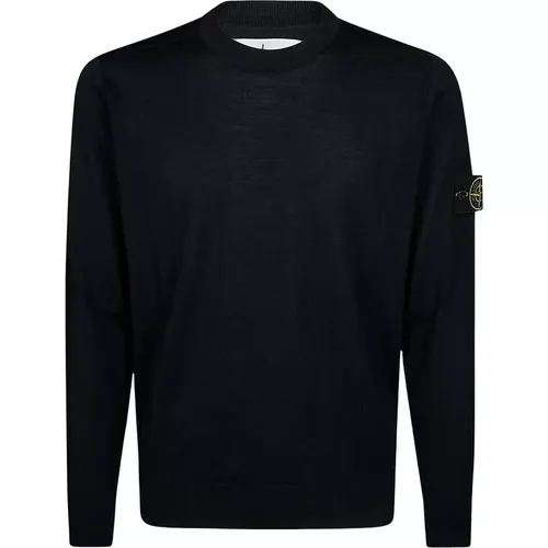 Merinowollpullover , Herren, Größe: M - Stone Island - Modalova