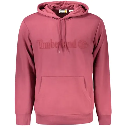 Lila Baumwollpullover , Herren, Größe: XL - Timberland - Modalova