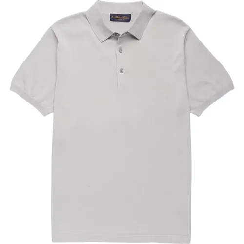 Poloshirt,Braunes Baumwoll-Poloshirt - Brooks Brothers - Modalova