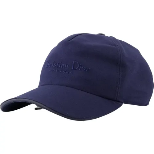 Bestickte Kappe,Baumwoll Logo Cap - Dior - Modalova