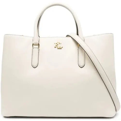 Marcy 36 large satchel bag , female, Sizes: ONE SIZE - Ralph Lauren - Modalova