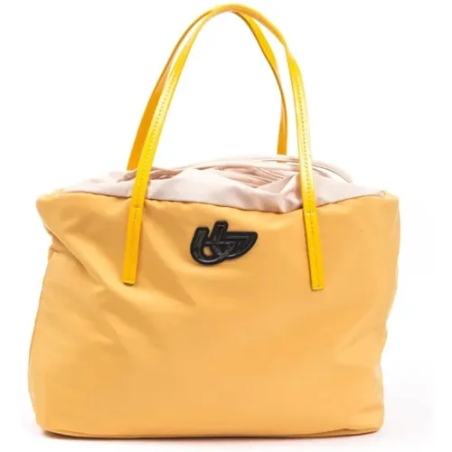 Schicke Gelbe Shopper Tasche , Damen, Größe: ONE Size - Byblos - Modalova