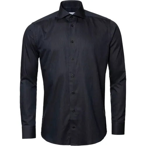Dark Long Sleeve Shirts , male, Sizes: L, M - Eton - Modalova