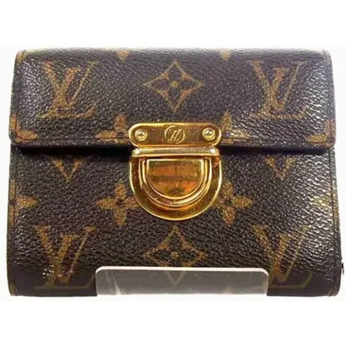 Pre-owned Canvas wallets , female, Sizes: ONE SIZE - Louis Vuitton Vintage - Modalova