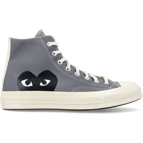 Graue Canvas Chuck 70 CGD Hi Sneakers , Damen, Größe: 41 EU - Comme des Garçons Play - Modalova