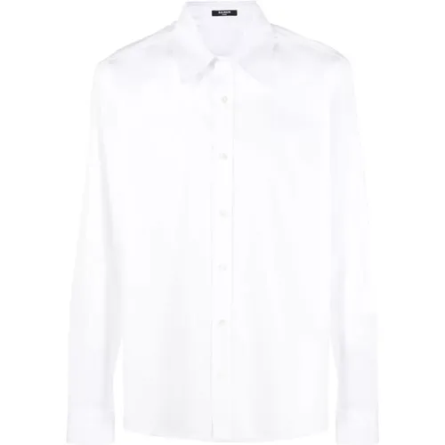 Long Sleeve Tops , Herren, Größe: L - Balmain - Modalova