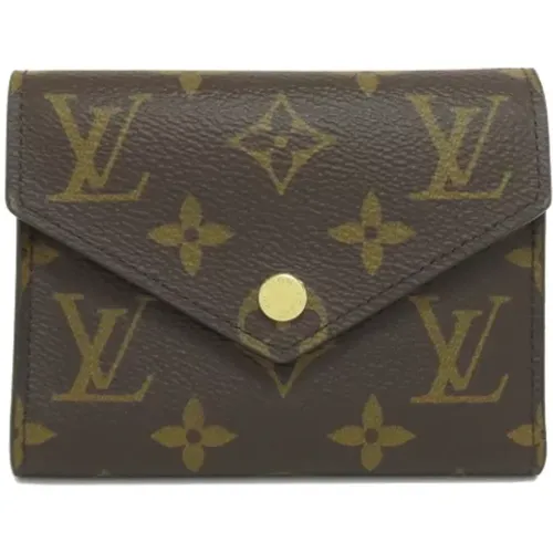 Pre-owned Canvas wallets , female, Sizes: ONE SIZE - Louis Vuitton Vintage - Modalova