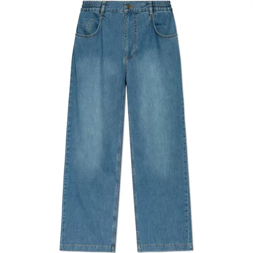 Weit geschnittene Jeans , Herren, Größe: L - Moschino - Modalova