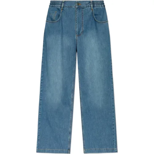 Weit geschnittene Jeans , Herren, Größe: M - Moschino - Modalova