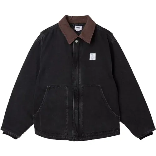 Insulated Work Jacket , male, Sizes: L, XL - Obey - Modalova