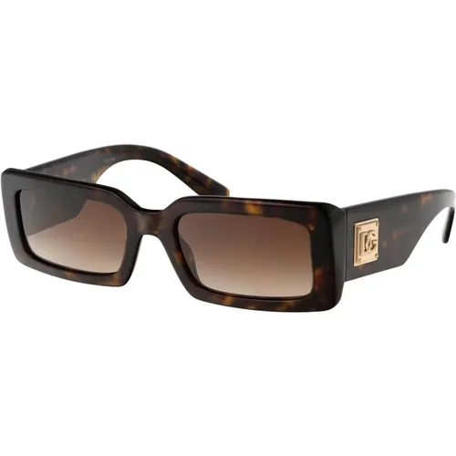 Stylische Sonnenbrille mit Modell 0Dg4416 , Damen, Größe: 53 MM - Dolce & Gabbana - Modalova