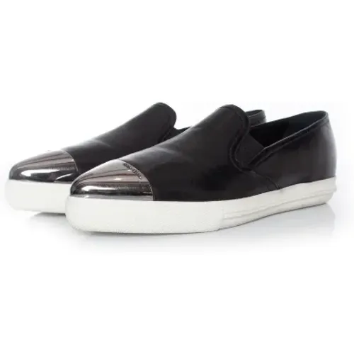 Pre-owned Leder sneakers - Miu Miu Pre-owned - Modalova