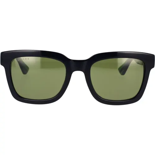 Web Sunglasses Gg0001Sn 002 , male, Sizes: 52 MM - Gucci - Modalova