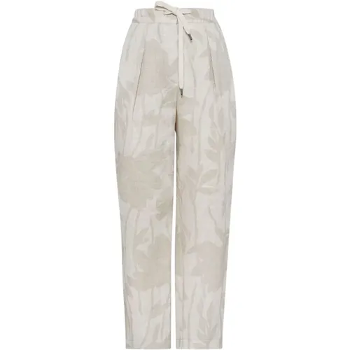 Trousers , female, Sizes: XS, S - BRUNELLO CUCINELLI - Modalova