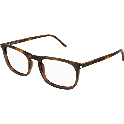 Modische Brille SL 670 Schwarz - Saint Laurent - Modalova