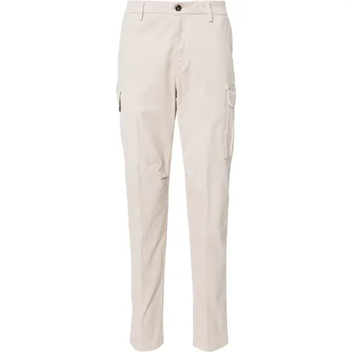 Cargo Silk Pants , male, Sizes: W31, W32, W33 - Eleventy - Modalova