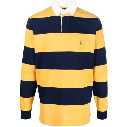 Long sleeve rugby pullover , male, Sizes: L, S, XL - Ralph Lauren - Modalova