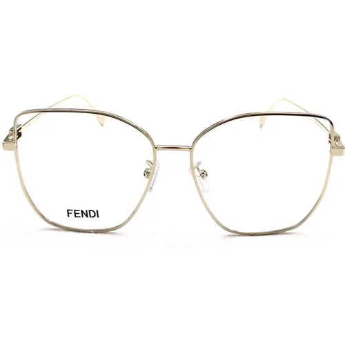 Modische Brillengestelle , Damen, Größe: 56 MM - Fendi - Modalova