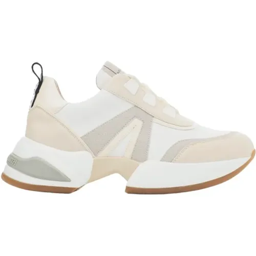 Modern White Gold Marble Sneaker , female, Sizes: 6 UK, 7 UK, 3 UK, 8 UK, 5 UK, 4 UK - Alexander Smith - Modalova