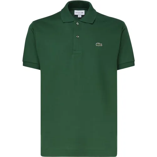 Grüne T-Shirts und Polos , Herren, Größe: L - Lacoste - Modalova
