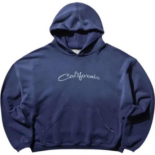 California Navy Sweatshirt , Herren, Größe: S - ERL - Modalova