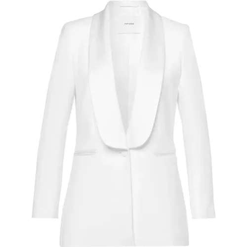 Schalkragen Blazer Snow , Damen, Größe: 3XL - IVY OAK - Modalova