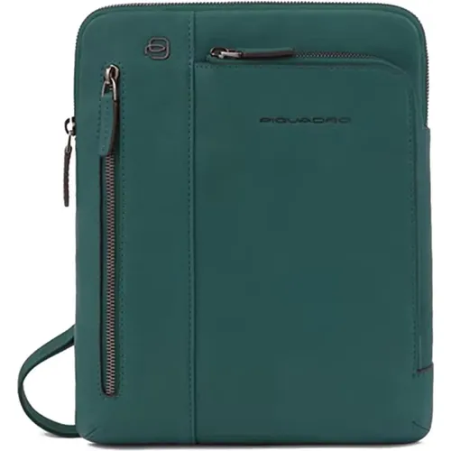 IPad Bag Vertical Soft Construction , male, Sizes: ONE SIZE - Piquadro - Modalova