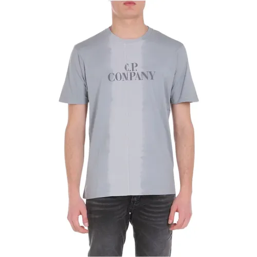 T-Shirt , Herren, Größe: M - C.P. Company - Modalova