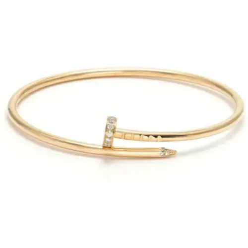 Pre-owned Gold bracelets , female, Sizes: ONE SIZE - Cartier Vintage - Modalova