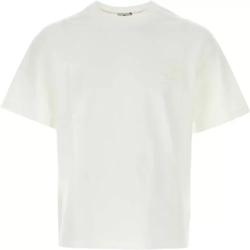 Klassisches Weißes Baumwoll-T-Shirt - ETRO - Modalova