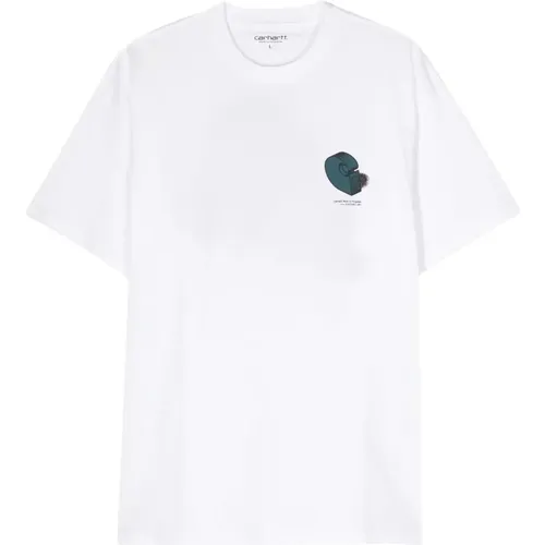 T-Shirts , male, Sizes: XL, S - Carhartt WIP - Modalova