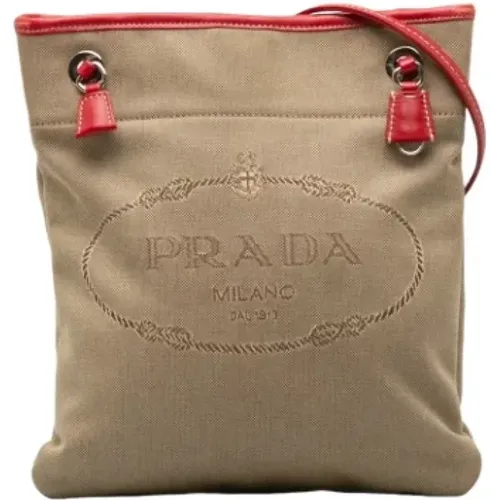 Pre-owned Stoff prada-taschen - Prada Vintage - Modalova