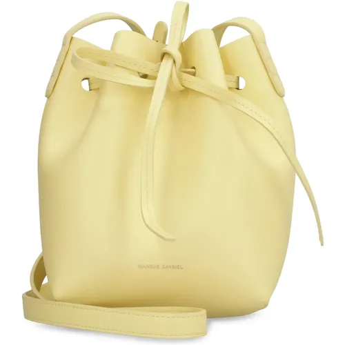 Mini Leder Crossbody Tasche - Mansur Gavriel - Modalova